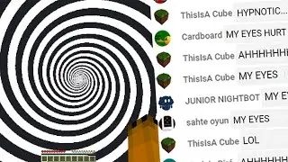 So I hypnotized my minecraft live stream...