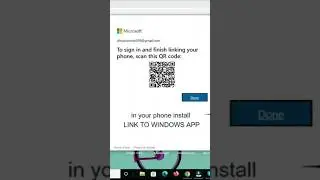 Link your Phone with Windows PC using QR Code 