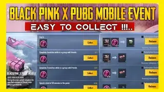 BLACK PINK X PUBG MOBILE EVENT | how to get  Album card & music card to redeem rewards