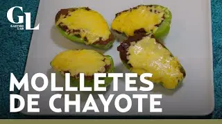 Molletes de CHAYOTE | Saludable y económico