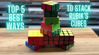 Top 5 Best Ways to display Rubik's Cubes