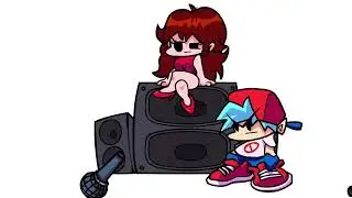 If GF's laser can't save BF (FNF ANIMATION)