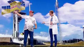 Українець на полігоні NASA. Запуск українського супутника "СІЧ-2"