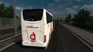 Euro Truck Simulator 2 Bus trip to Örebro with MB Travego 2016
