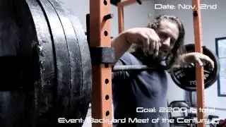 Dan Green Hardcore Powerlifting Front Squats