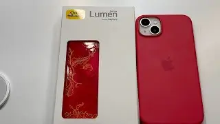 OtterBox Lumen Series Case with MagSafe for iPhone 14 Plus - Red CNY Limited Edition