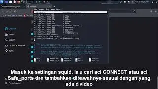 Tutorial Install & Konfigurasi Squid Proxy di Kali Linux (Block Website) dengan VM Ware