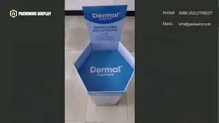 Hexagonal Cardboard Dumpbins