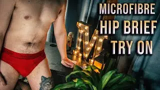 Microfibre stretch Hip Brief - Try On Review Haul