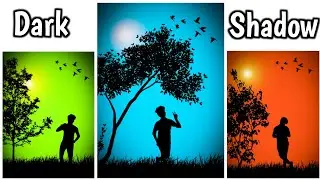 Dark shadow photo editing tutorial 2021 in ps touch || Dark photo editing