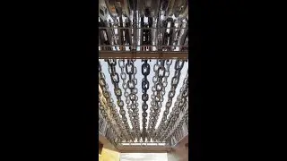 ⛓Charles Gaines’ monumental 110-foot long kinetic sculpture ‘Moving Chains’