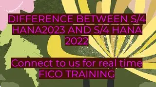 S/4 HANA 2023 vs S/4 HANA 2022