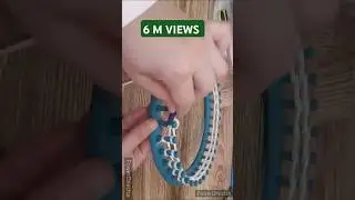 النول الدائري  #النول_المستطيل #النول_الدائري loom #knitting #crochet
