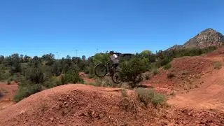1st real dirt jump
