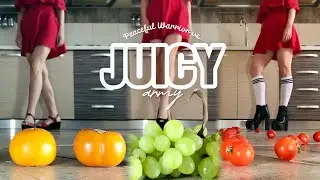 Pea's Boots, Heels, Sandals vs. Fruits! Oddly Satisfying Food Crushing! ASMR