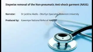 How to remove the Non Pneumatic Anti-shock Garment (NASG).