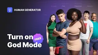 Human Generator — Turn God mode on