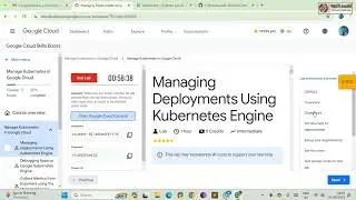 Managing Deployments Using Kubernetes Engine | Google Cloud Arcade | 