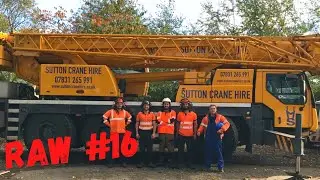 (RAW) My First Crane Job  [UK Tree Surgeon]