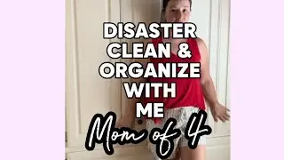Cleaning Motivation | Disaster Clean Organize with Me | Back to School Organization | iPads Tablets