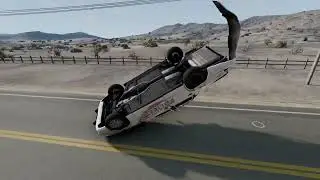 JUMPING A POLICE CAR-BEAMNG DRIVE