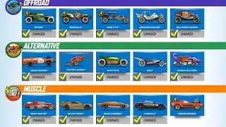HotWheels Race Off : All Unlocked Cars--Extreme Races on Extreme Levels