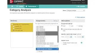 McGraw Hill Connect | Reports: Part 2