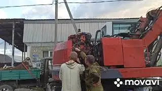 Еще один день из жизни экскаватора.