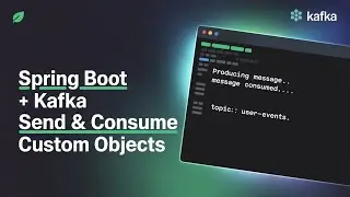 Spring Boot – Send Custom Object into Kafka Topic & Consume Custom Object From Kafka Topic