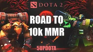 Grinding to 11k MMR with @5updota
