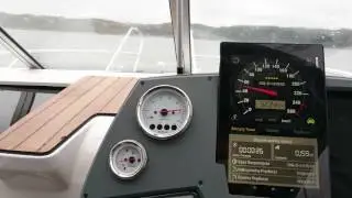 Coaster 600 DC, aceleration test on 19' proppler