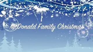 McDonald Family Christmas   1969-1971