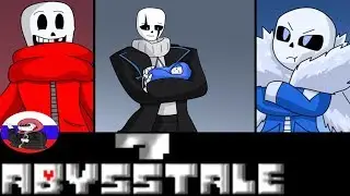 ◄Санс прощается с Гастером►Comics - Abysstale  
