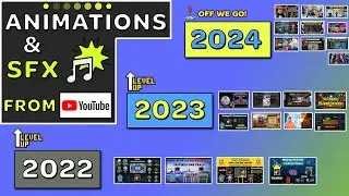 All My Favourite SFX & Animations From 3 Years of Music Production on YouTube