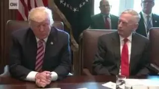 Trump meets with his Cabinet