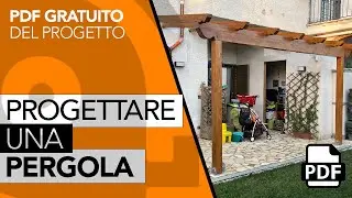 Come realizzare una pergola addossata su misura