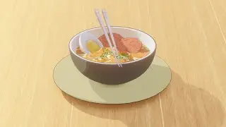 Cafe Anime Test (Blender) 4K