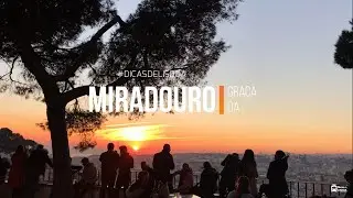 Miradouro da Graça em Lisboa, Portugal