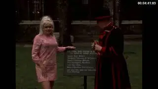 Jayne Mansfield Tours London 1967 in Pink Dress from Carnaby Street