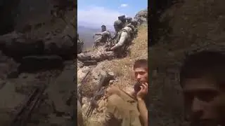 Noldu senin suratına - Türk askeri çatışma sonrası yakaladığı pkklı teröriste Jöh Pöh