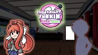 DDLC's MC face reveal | Friday Night Funkin': Doki Doki Takeover! #2