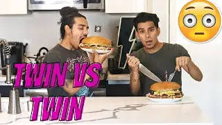 Twin vs Twin 5LBS Burger Challenge