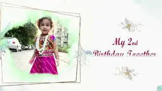 2nd Birthday Invitation || Birthday Invitation Video for Whats App  || A P creative || Priya Dheer