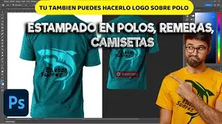 colocar IMAGEN, LOGO, SVG en una CAMISETA EN PHOTOSHOP 2022