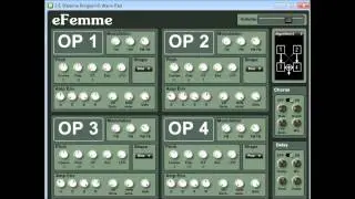 Free VST - eFemme - Warm pad demo