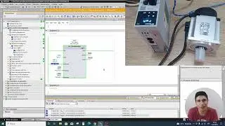 Servo motor Wecon  con PLC S7-1200  Modo de posicionamiento absoluto