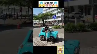 Respect World's Smallest Car 🥶💯👥 #shorts