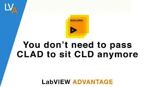 You don't need to pass CLAD to sit CLD anymore - LabVIEW