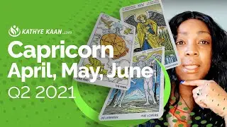CAPRICORN APRIL MAY JUNE  2021 Reading💝  Unexpected huge success 🌹 Quarterly Tarot Spread 💫