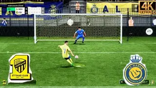 AL-NASSR vs AL-ITTIHAD//Penalty Shootout//Ronaldo,Benzema//RTX 4K